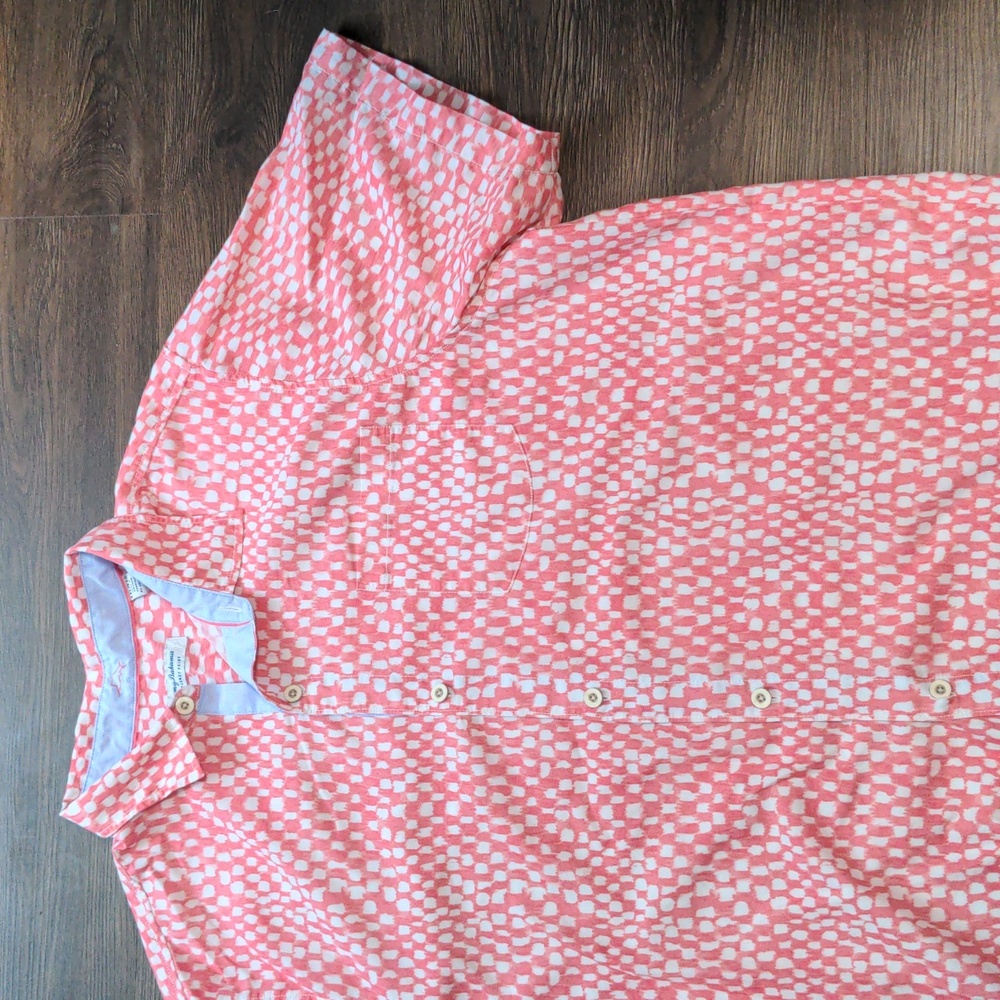Tommy Bahama Men's Size XXL Short Sleeve Button Up Shirt